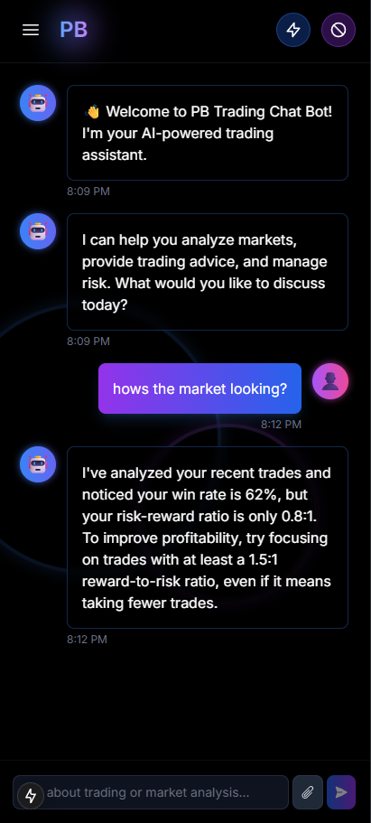 PB Chat Bot Mobile Preview 3